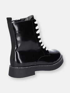 Womens/Ladies Jestina Zip Boot (Black)