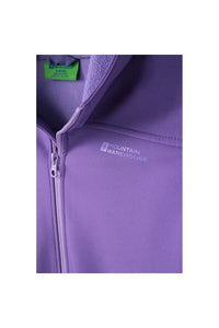 Childrens/Kids Exodus Water Resistant Soft Shell Jacket - Purple