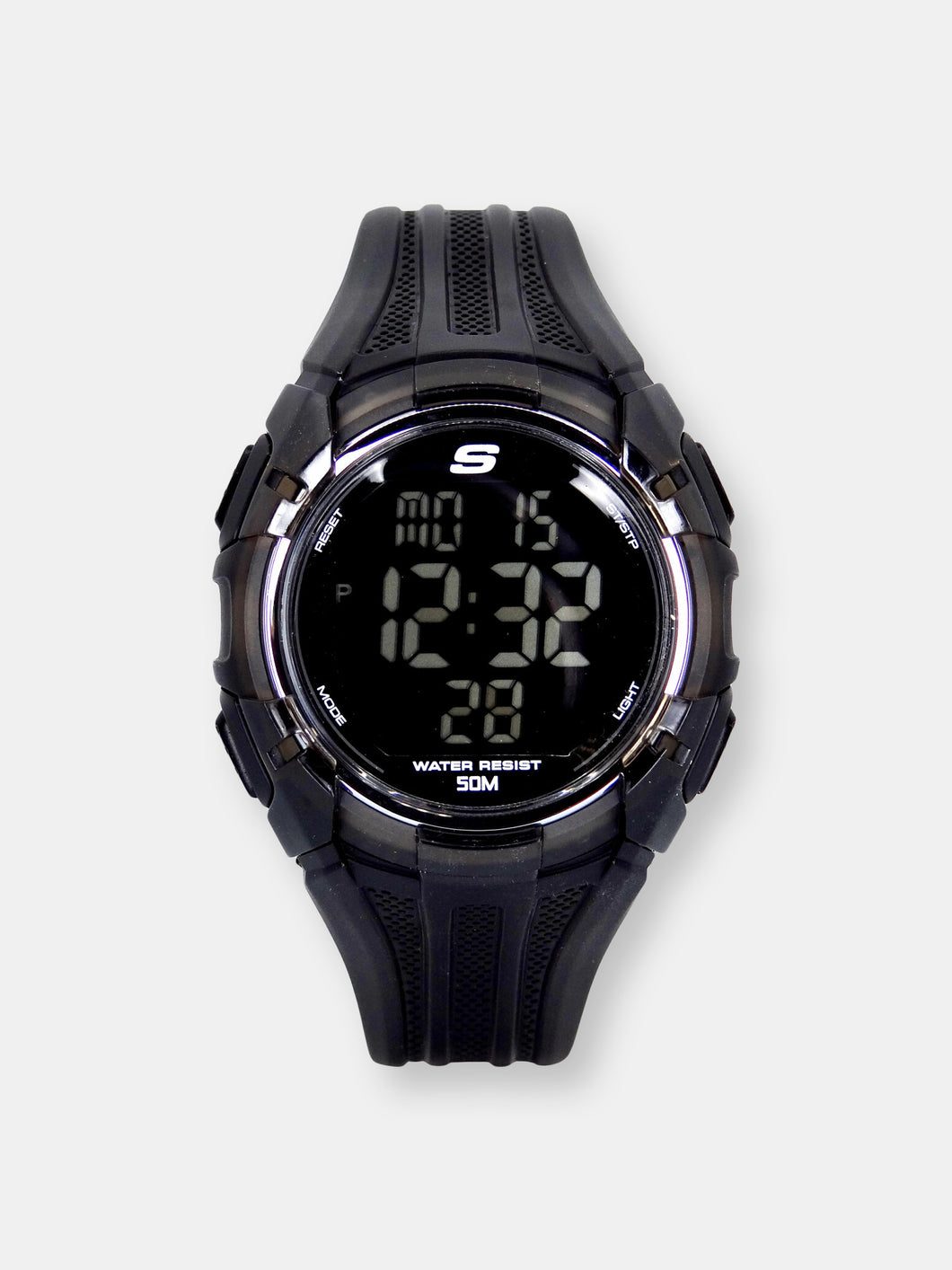 Skechers Watch SR1008 El Porto Sport Digital Display, 24 Hour Time, Back Light, Stopwatch, Alarm Black