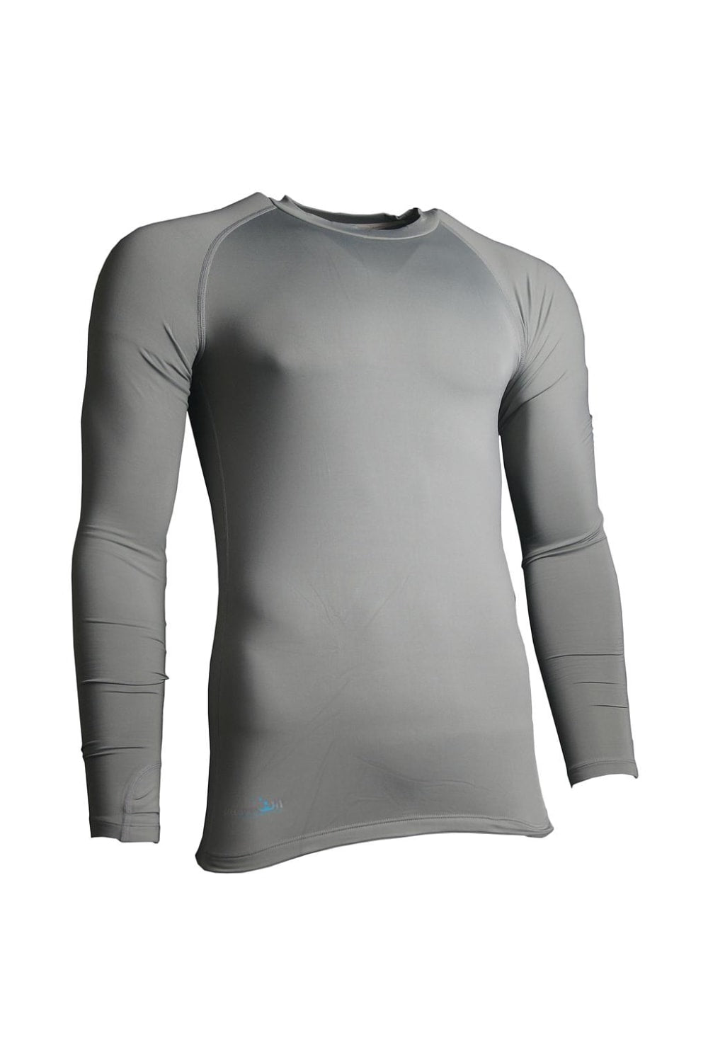 Childrens/Kids Essential Baselayer Long Sleeved Sports Shirt - Gray
