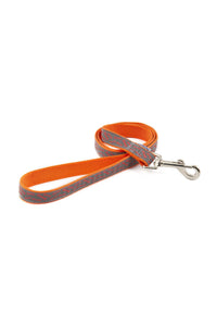 Ancol Reflective Bone Dog Leash (Orange/Gray) (One Size)
