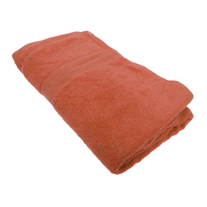 Jassz Beach/Bath Plain Sheet Towel (Pack of 2) (Orange) (One Size)