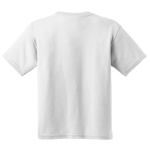 Gildan Childrens Unisex Heavy Cotton T-Shirt (Pack of 2) (White)