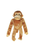 Load image into Gallery viewer, Happy Pet Swinger Chimp Dog Toy (Brown) (14 inch)