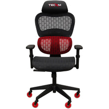Load image into Gallery viewer, Airflex Cool Mesh Gaming Chair - Red