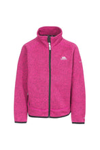 Load image into Gallery viewer, Trespass Childrens Girls Rilla Full Zip Fleece Jacket (Pink Lady)