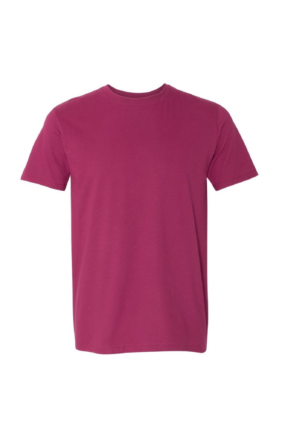 Gildan Mens Short Sleeve Soft-Style T-Shirt (Berry)