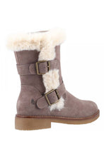 Load image into Gallery viewer, Womens Macie Suede Mid Calf Boots - Gray
