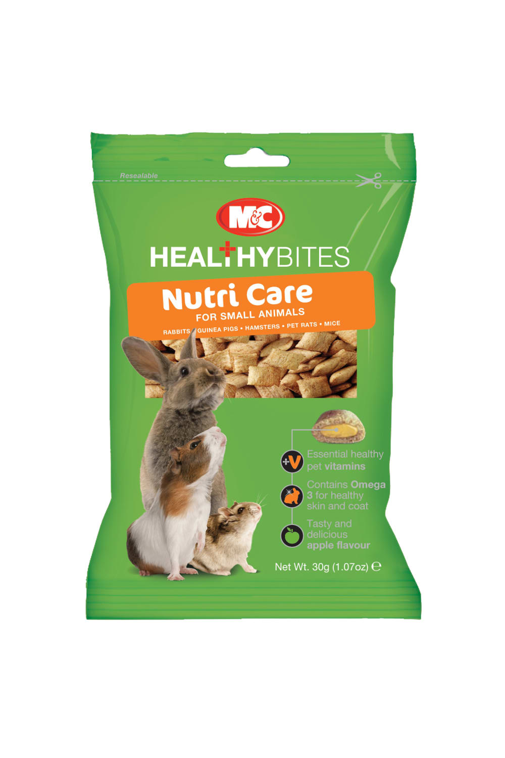Healthy Bites Nutri Care For Small Animals (May Vary) (1oz)