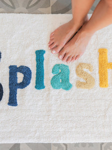 "Splash" Bath Mat