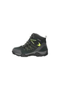 Childrens/Kids Trail Suede Walking Boots- Lime