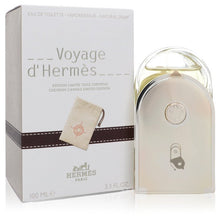 Load image into Gallery viewer, Voyage D&#39;Hermes by Hermes Eau De Toilette Spray with Pouch (Unisex) 3.3 oz