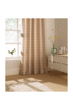 Load image into Gallery viewer, Furn Ellis Ringtop Eyelet Curtains (Natural) (66 x 90 in)