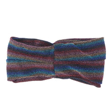 Load image into Gallery viewer, Rainbow Shimmer Rouge Twist Headband
