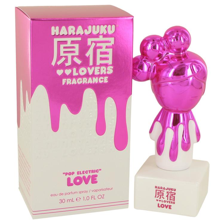 Harajuku Lovers Pop Electric Love by Gwen Stefani Eau De Parfum Spray 1 oz for Women
