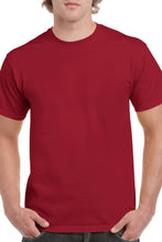 Load image into Gallery viewer, Gildan Mens Heavy Cotton Short Sleeve T-Shirt (Pack of 5) (Cardinal)
