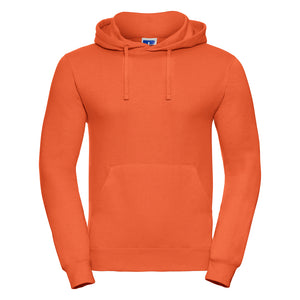 Russell Colour Mens Hooded Sweatshirt / Hoodie (Orange)