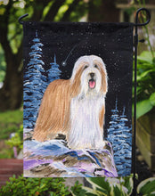 Load image into Gallery viewer, Starry Night Bearded Collie Garden Flag 2-Sided 2-Ply