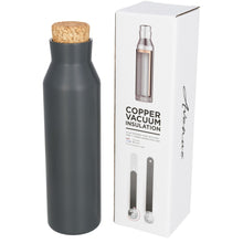 Load image into Gallery viewer, Avenue Norse Copper Vacuum Insulated Bottle With Cork (Silver) (One Size)