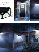 Load image into Gallery viewer, 2 Pks Solar Motion Security Light 270 degree Coverage 3 Intelligent Modes