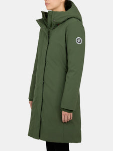 Women's Sienna Hooded Parka with Convertible Hood