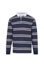 Load image into Gallery viewer, Trespass Mens Keelbeg Cotton Long-Sleeved Top (Navy)