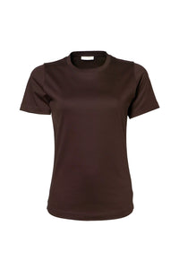 Tee Jays Womens/Ladies Interlock Short Sleeve T-Shirt