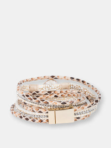 Arabella Wrap Leather Bracelet