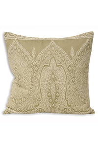 Riva Home Paisley Cushion Cover (Linen) (20 x 20 inch)