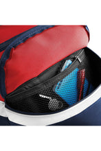 Load image into Gallery viewer, Teamwear Sport Holdall / Duffel Bag (54 Liters) - French Navy/ Classic Red/ White