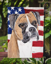 Load image into Gallery viewer, USA American Flag With Boxer Garden Flag 2-Sided 2-Ply