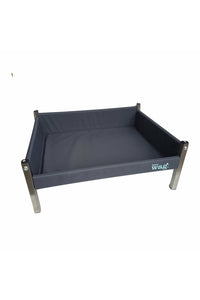 Henry Wag Elevated Dog Bed (Ash Gray) (27x22x11in)