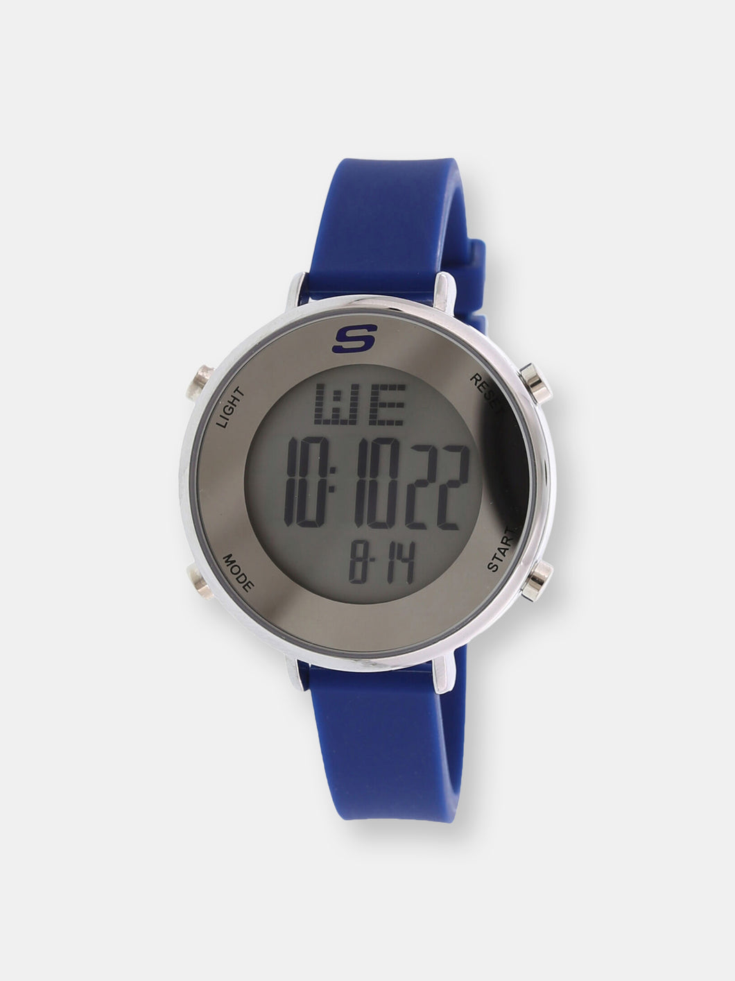 Skechers Watch  SR6067 Magnolia Digital Display Calendar, Back Light, Alarm, Chronograph Stainless Steel / Blue
