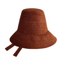Load image into Gallery viewer, Meg Jute Straw Hat In Burnt Sienna