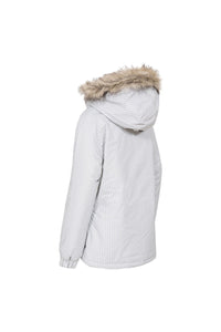 Girls Denia Touch Fastening Hooded Ski Jacket (Platinum Print)
