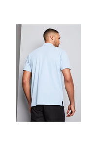 Asquith & Fox Mens Plain Short Sleeve Polo Shirt (Sky)