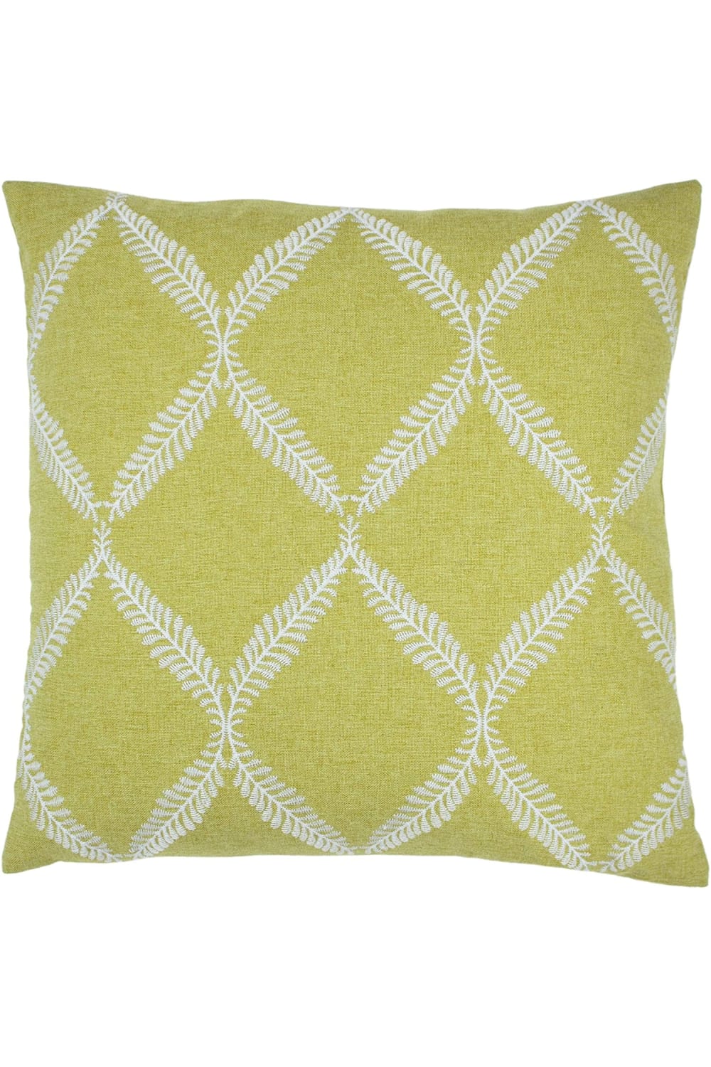 Paoletti Olivia Cushion Cover (Citrus Yellow) (One Size)