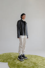 Load image into Gallery viewer, Astral Cactus Leather Vegan Biker Jacket | Black