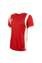 Load image into Gallery viewer, Mens Spartan Short-Sleeved Jersey - Vermillion/White