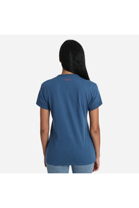 Womens/Ladies 22/23 England Rugby T-Shirt - Ensign Blue