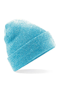 Beechfield® Soft Feel Knitted Winter Hat (Heather Surf)