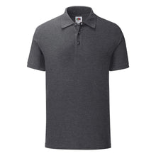 Load image into Gallery viewer, Fruit Of The Loom Mens Iconic Pique Polo Shirt (Dark Heather)