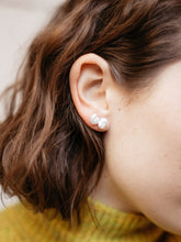 Load image into Gallery viewer, Mini Baroque Pearl Stud Earrings