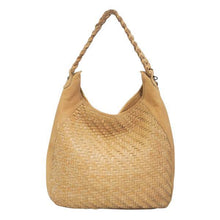 Load image into Gallery viewer, Mini Imani Woven Bag - Camel