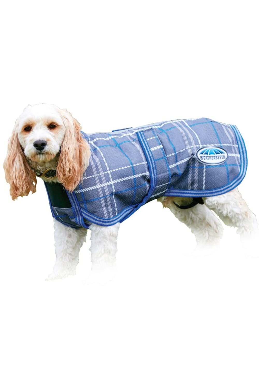 Weatherbeeta Parka 1200d Deluxe Dog Coat (Gray Plaid) (11.8 inches) (11.8 inches)