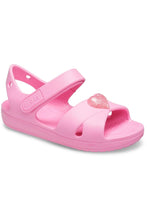 Load image into Gallery viewer, Crocs Girls Cross Strap Sandal (Pink)