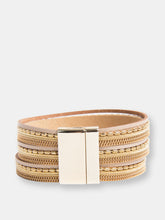 Load image into Gallery viewer, Dionne Multi-Strand Leather Bracelet