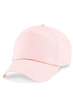 Load image into Gallery viewer, Unisex Plain Original 5 Panel Baseball Cap Pack Of 2 - Pastel Pink