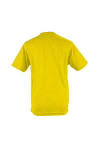 Mens Performance Plain T-Shirt - Sunshine Yellow