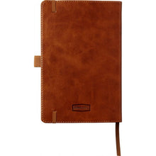 Load image into Gallery viewer, Luxe Coda A5 Leather Look Hard Cover Notebook (Brown) (A5)